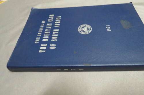 The journal of the Mountain Club of South Africa 1971.